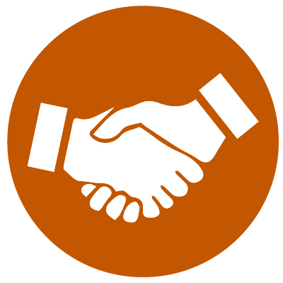 SkilledTechOrangeCirclIcons_HandShake